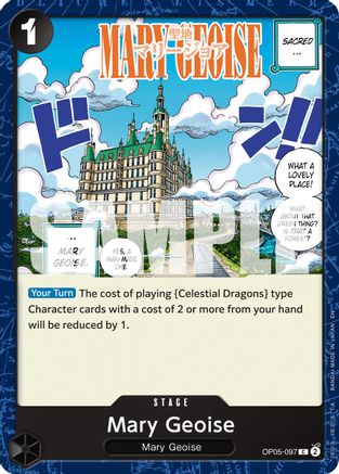 (OP05-097) Mary Geoise (Reprint) - Premium Booster -The Best- Vol. 2 - Normal