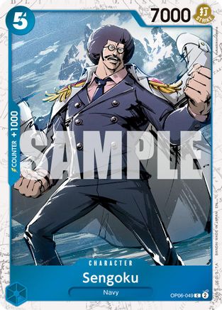 (OP06-049) Sengoku - OP06-049 (Pirate Foil) - Premium Booster -The Best- Vol. 2 Foil