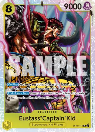 (OP10-112) Eustass"Captain"Kid (Reprint) - Premium Booster -The Best- Vol. 2 - Foil