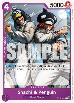 (ST10-008) Shachi & Penguin (Reprint) - Premium Booster -The Best- Vol. 2 Normal