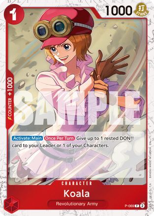 (P-069) Koala (Pirate Foil) - Premium Booster -The Best- Vol. 2 Foil