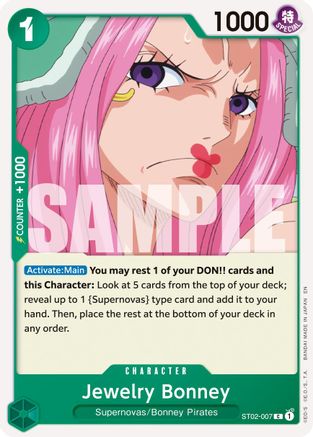 (ST02-007) Jewelry Bonney - ST02-007 (Reprint) - Premium Booster -The Best- Vol. 2 - Normal