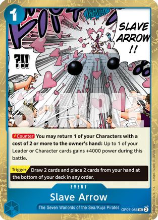 (OP07-056) Slave Arrow (Pirate Foil) - Premium Booster -The Best- Vol. 2 Foil