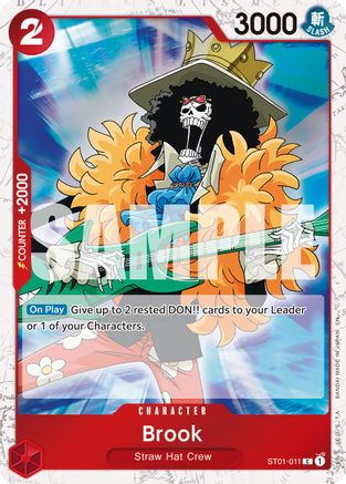 (ST01-011) Brook - ST01-011 (Pirate Foil) - Premium Booster -The Best- Vol. 2 Foil