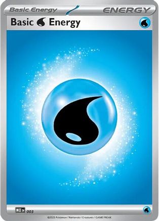 Basic Water Energy (3) - MEE Mega Evolution Energies  - Common