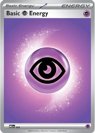 Basic Psychic Energy (5) - MEE Mega Evolution Energies  - Common