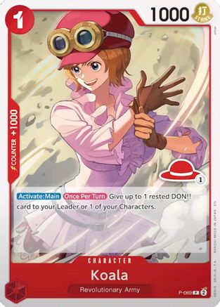 (P-069) Koala (Luffy Deck) - Learn Together Deck Set - Normal