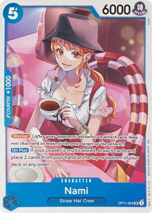 (OP11-054) Nami - OP11-054 - Learn Together Deck Set - Normal