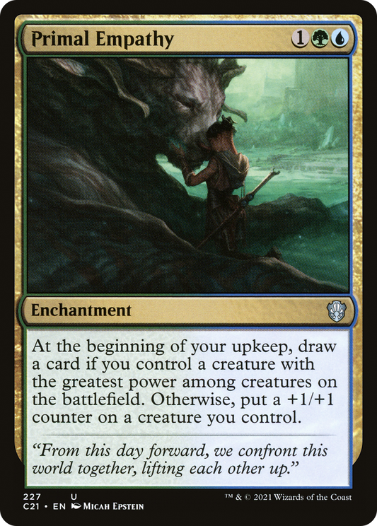 Primal Empathy (C21-227) - Commander 2021