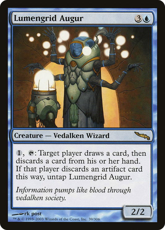 Lumengrid Augur (MRD-039) - Mirrodin Foil