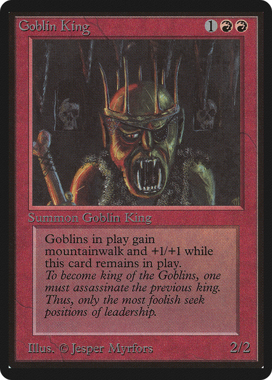 Goblin King (LEB-155) - Limited Edition Beta