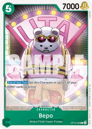 (OP13-035) Bepo - Carrying On His Will Normal