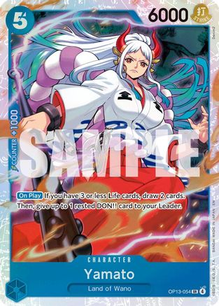 (OP13-054) Yamato - Carrying On His Will Foil