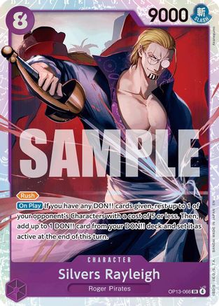 (OP13-066) Silvers Rayleigh - Carrying On His Will Foil