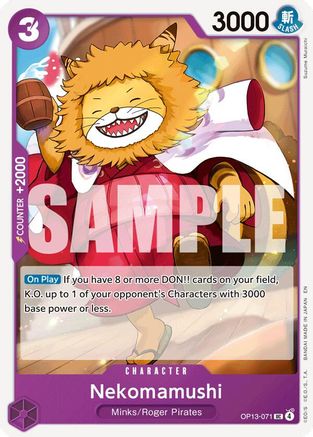 (OP13-071) Nekomamushi - Carrying On His Will Normal