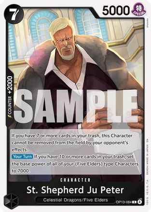 (OP13-084) St. Shepherd Ju Peter - Carrying On His Will Foil