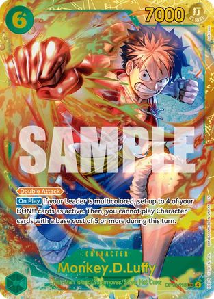 (OP13-118) Monkey.D.Luffy (118) (SP) - Carrying On His Will Foil