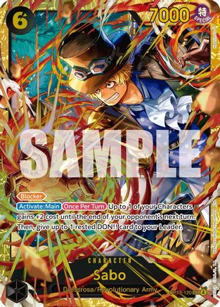 (OP13-120) Sabo (120) (SP) - Carrying On His Will Foil