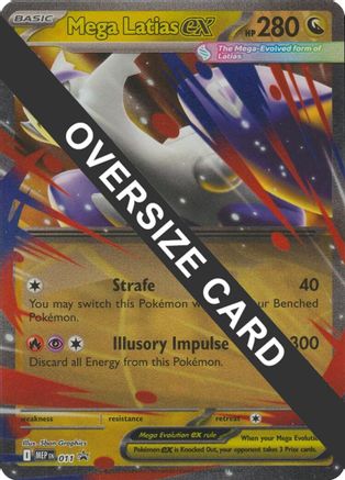Mega Latias ex (11) - Jumbo Cards Holofoil - Promo