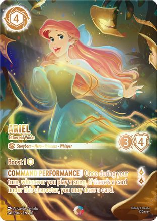 (241/204)  Ariel - Ethereal Voice (Iconic) - Whispers in the Well  Holofoil