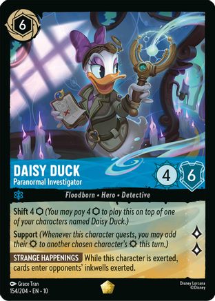 (154/204)  Daisy Duck - Paranormal Investigator - Whispers in the Well  Normal