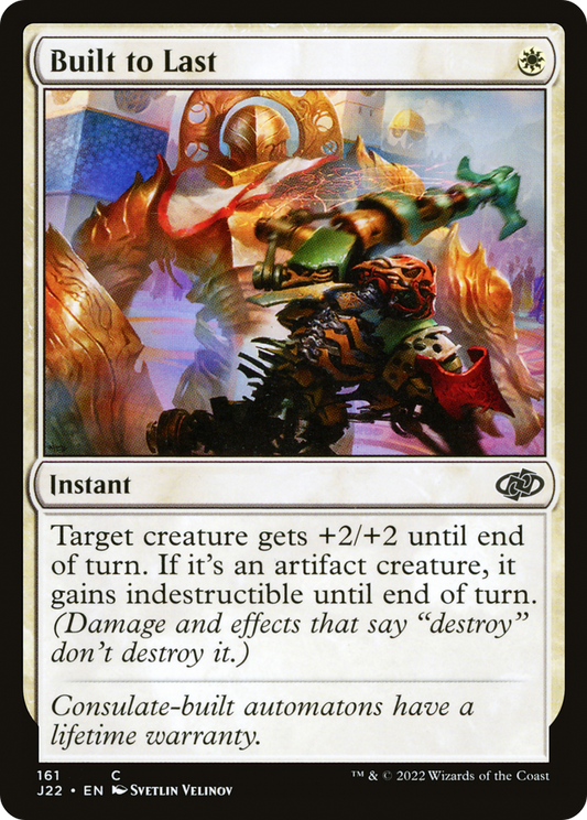 Built to Last (J22-161) - Jumpstart 2022