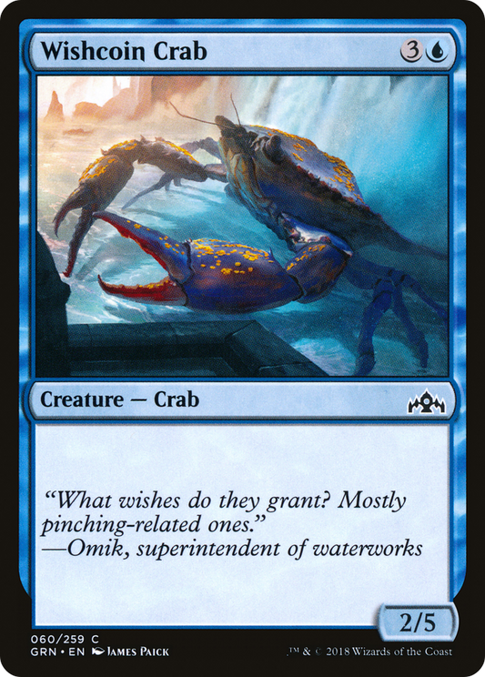 Wishcoin Crab (GRN-060) - Guilds of Ravnica