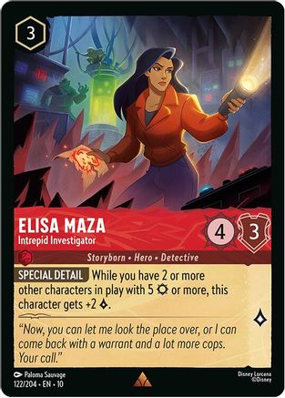 (122/204)  Elisa Maza - Intrepid Investigator - Whispers in the Well  Normal