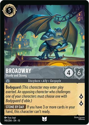 (190/204)  Broadway - Sturdy and Strong - Whispers in the Well  Normal