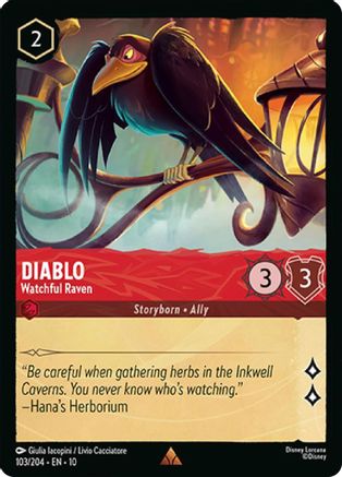 (103/204)  Diablo - Watchful Raven - Whispers in the Well  Normal