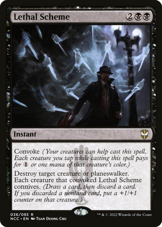 Lethal Scheme (NCC-036) - New Capenna Commander