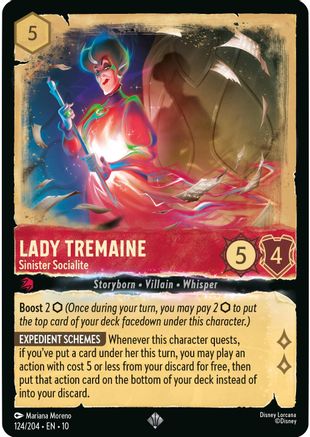 (124/204)  Lady Tremaine - Sinister Socialite - Whispers in the Well  Normal