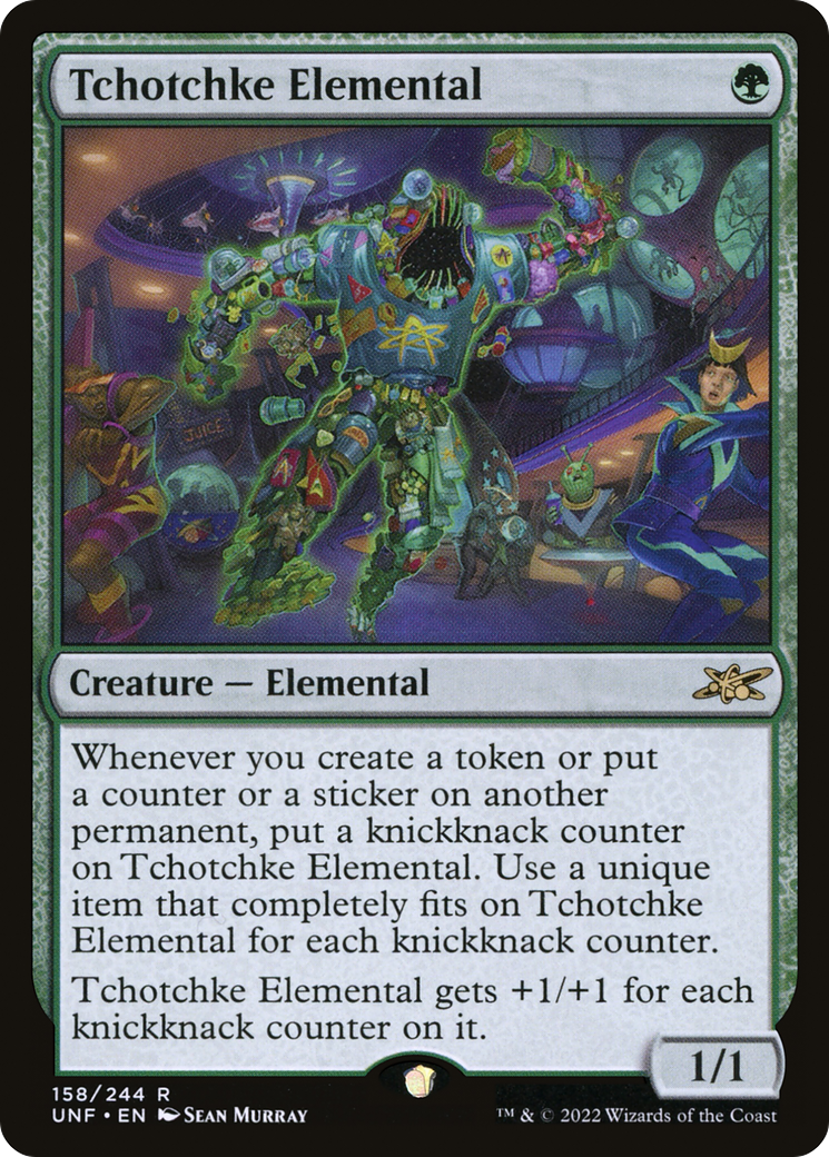 Tchotchke Elemental (UNF-158) - Unfinity