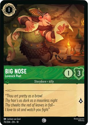(070/204)  Big Nose - Lovesick Poet - Whispers in the Well  Normal