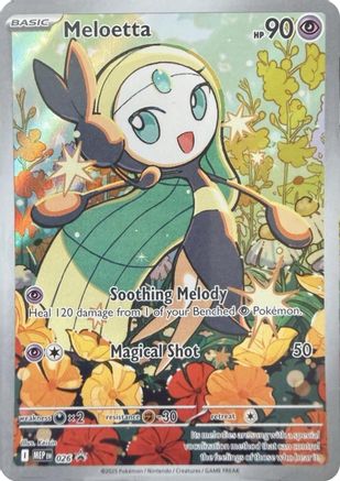 Meloetta (26) - ME Mega Evolution Promo Holofoil - Illustration Rare