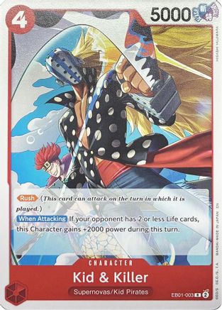 (EB01-003) Kid & Killer - EB01-003 - Learn Together Deck Set - Normal