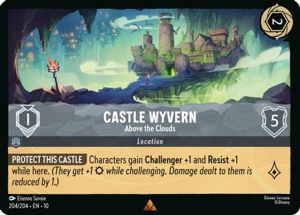 (204/204)  Castle Wyvern - Above the Clouds - Whispers in the Well  Cold Foil