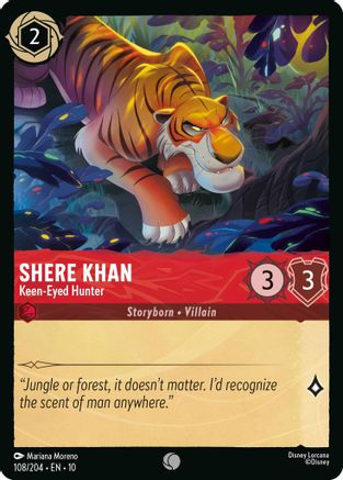 (108/204)  Shere Khan - Keen-Eyed Hunter - Whispers in the Well  Normal