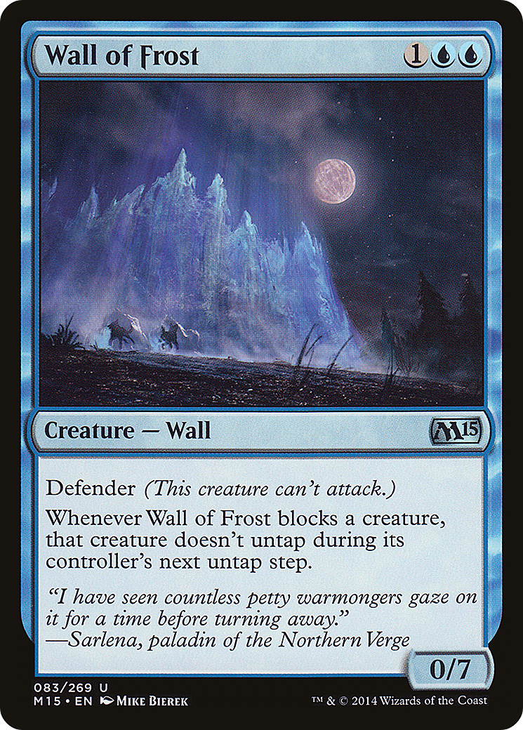 Wall of Frost (M15-083) - Magic 2015