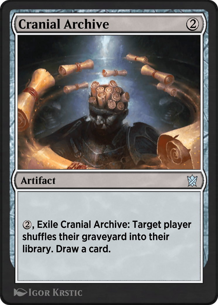 Cranial Archive (KTK-218Y) - Khans of Tarkir