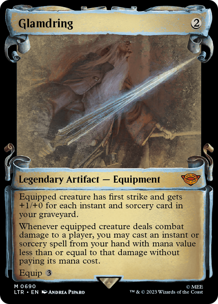 Glamdring (LTR-690) - The Lord of the Rings: Tales of Middle-earth: (Showcase) Foil