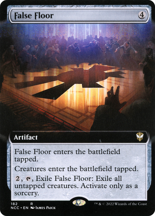 False Floor (NCC-182) - New Capenna Commander: (Extended Art)