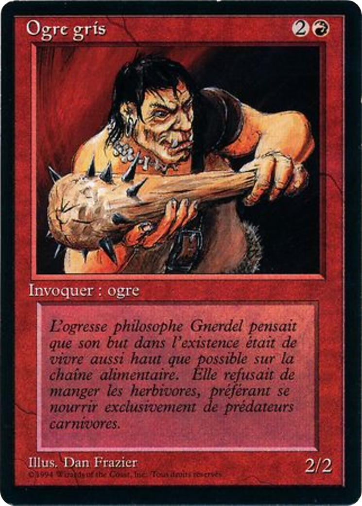 Gray Ogre (FBB-157) - Foreign Black Border