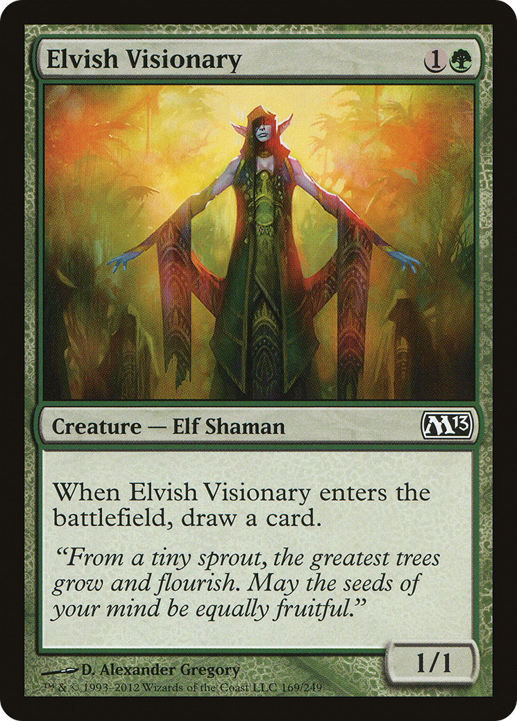 Elvish Visionary (M13-169) - Magic 2013