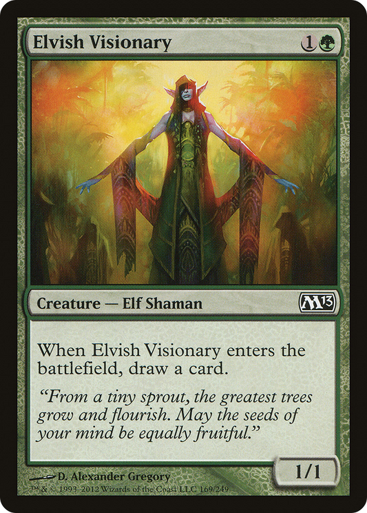 Elvish Visionary (M13-169) - Magic 2013 Foil