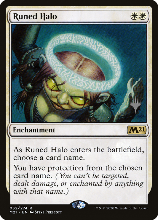 Runed Halo (PPM21-032) - Core Set 2021 Promos (Promo Pack)