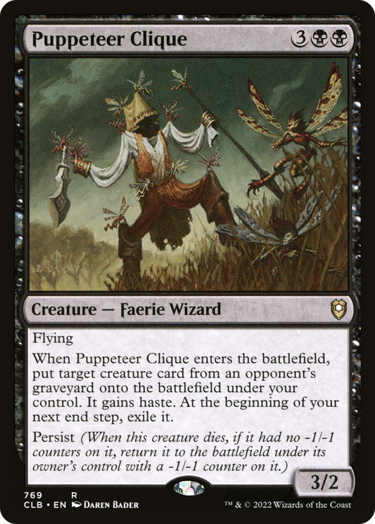 Puppeteer Clique (CLB-769) - Commander Legends: Battle for Baldur's Gate