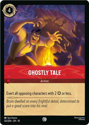 (132/204)  Ghostly Tale - Whispers in the Well  Cold Foil