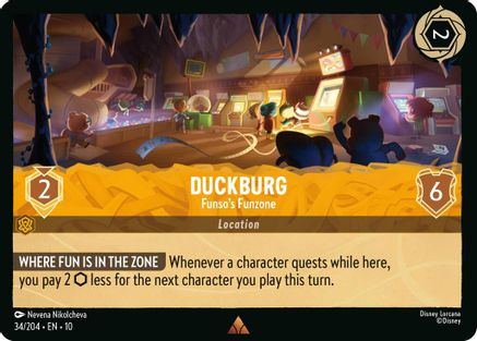 (034/204)  Duckburg - Funso's Funzone - Whispers in the Well  Normal