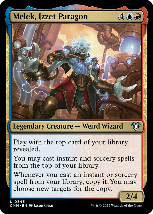 Melek, Izzet Paragon (CMM-345) - Commander Masters